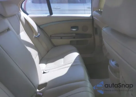 2004 BMW 745I из США, поврежденный, VIN WBAGL63444DP71192